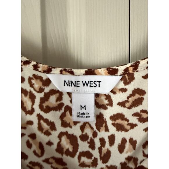 Nine West Leopard Print Cami Women's Size M - Picture 2 of 5